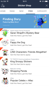 LINE sticker store - Fappy the Dog - Something is wrong here.